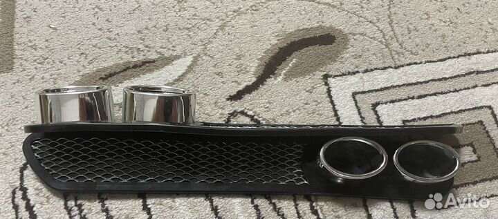 Имитация двойного выхлопа