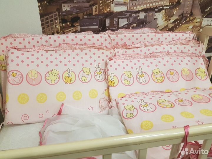 Бортики в детскую кроватку