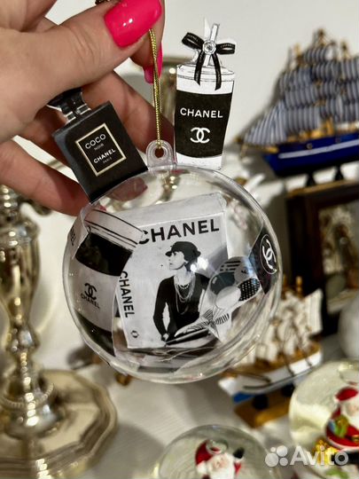 Chanel шар новогодний