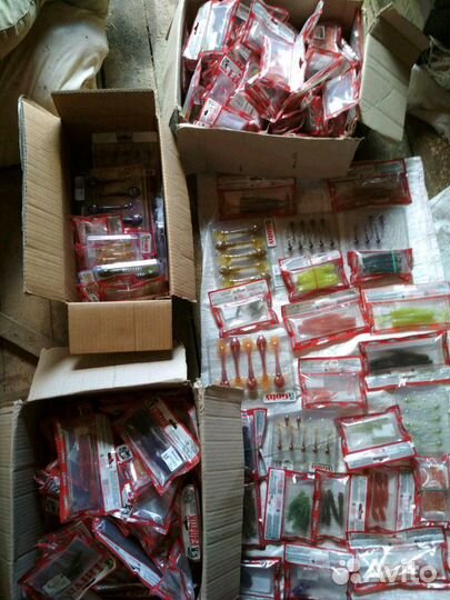 Продам силиконовые приманки Фанатик