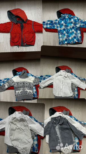 Вещи пакетом на мальчика 92 98