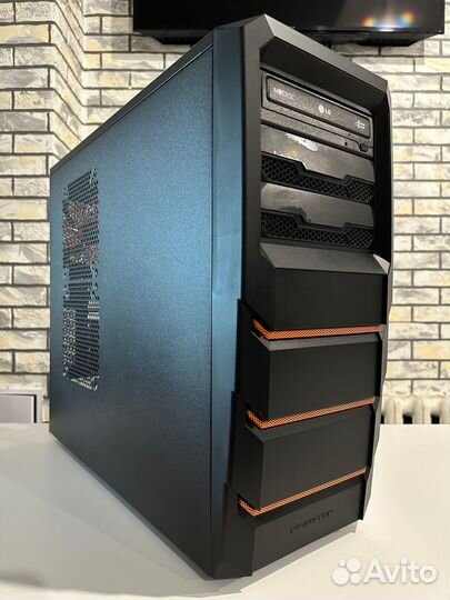 Компьютерный корпус Xigmatek Asgard 382 Orange