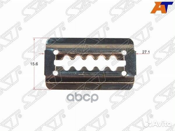 Клипса бампера toyota/lexus (1 шт.) stm10285 Sat