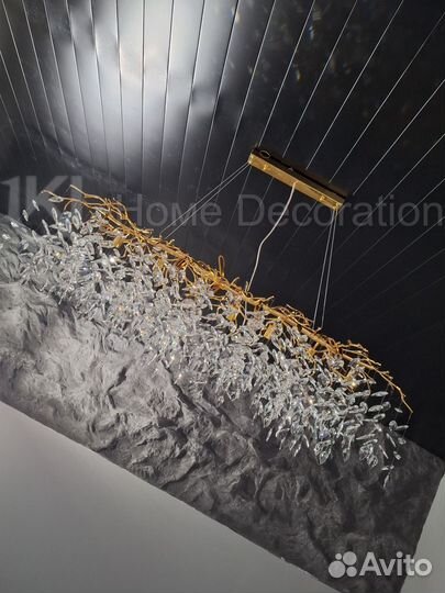 Дизайнерская люстра 160 см длина