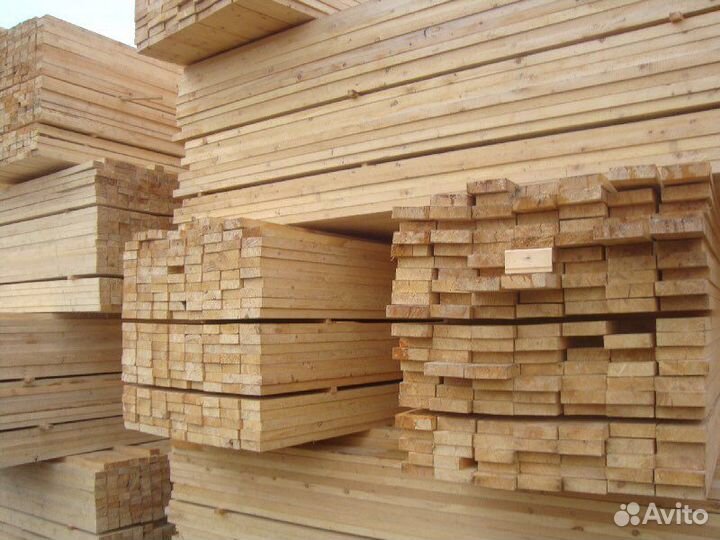 1. Доска обрезная 40х200х6000 «Хвоя-1й сорт»