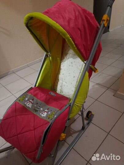 Санки коляска ника