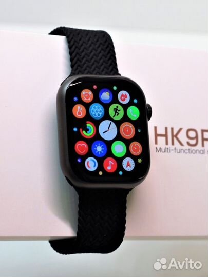 Apple Watch 9 оригинальное меню