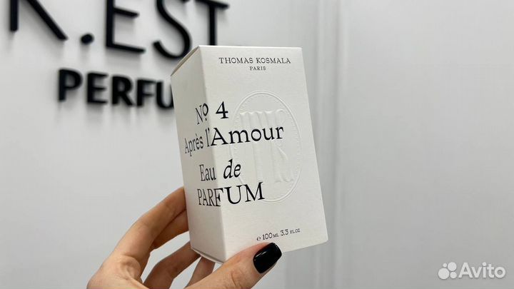 Духи Thomas Kosmala 4 apres l'Amour распив