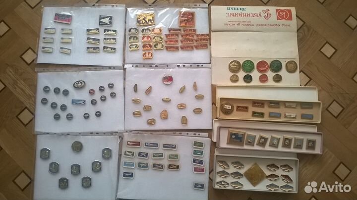 Коллекция значков