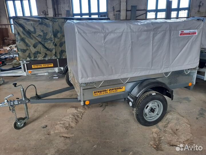 Курганский прицеп 821303 Уралец высокий тент