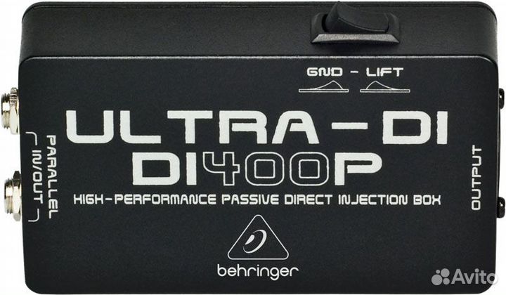 Директ-бокс Behringer DI400P