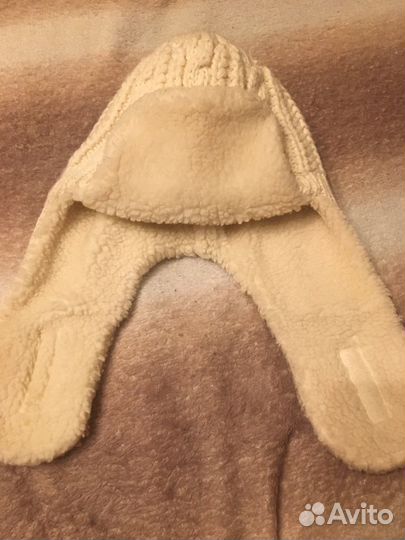 Шапка -ушанка зимняя для девочки