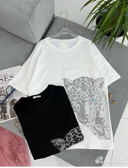 Футболка женская оверсайз