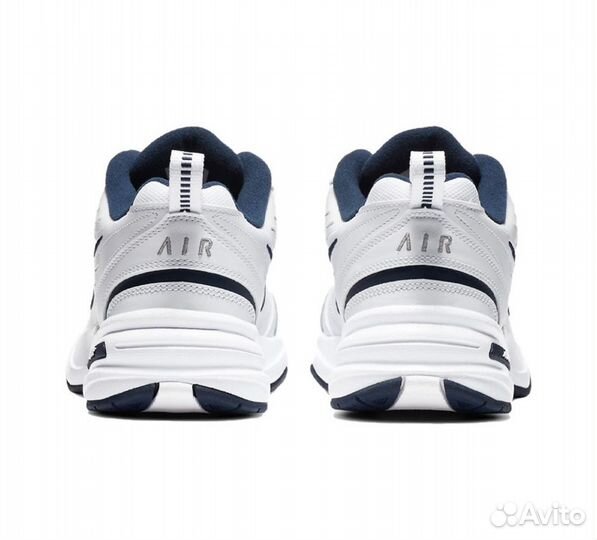 Кроссовки Nike air monarch 4 white navy под заказ