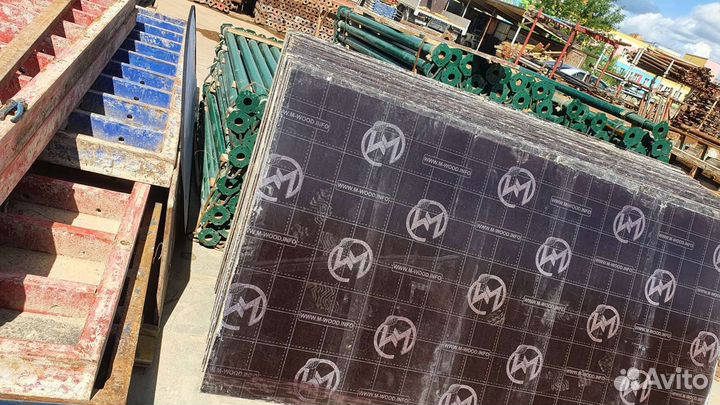 Ламинированная фанера бу