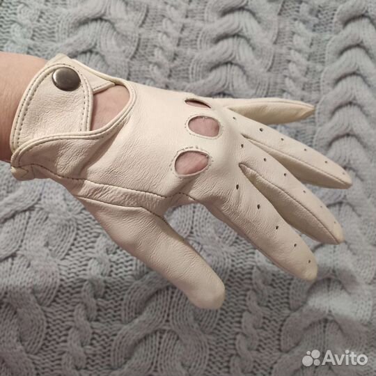 Перчатки натуральная кожа 6,5