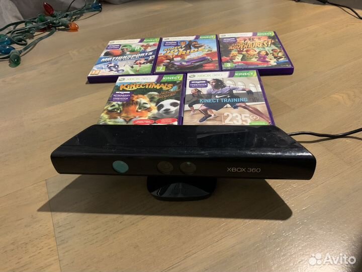 Microsoft Kinect с играми