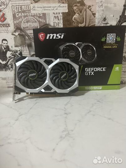 Видеокарта Msi GTX 1660 Super 6GB