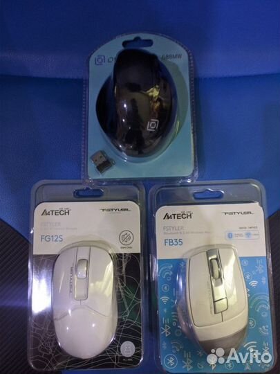 Беспроводные компьютерные мыши A4Tech и Oklick