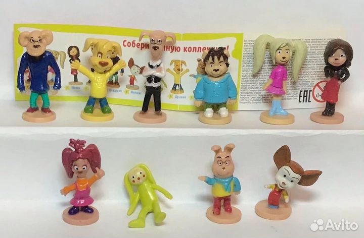 Серии киндер, чупа-чупс, некиндер