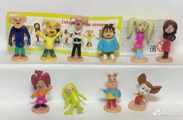 Серии киндер, чупа-чупс, некиндер