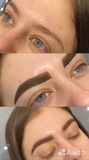 Оформление и окрашивание бровей