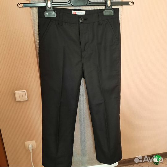 Брюки классические для мальчика р.116 Button blue