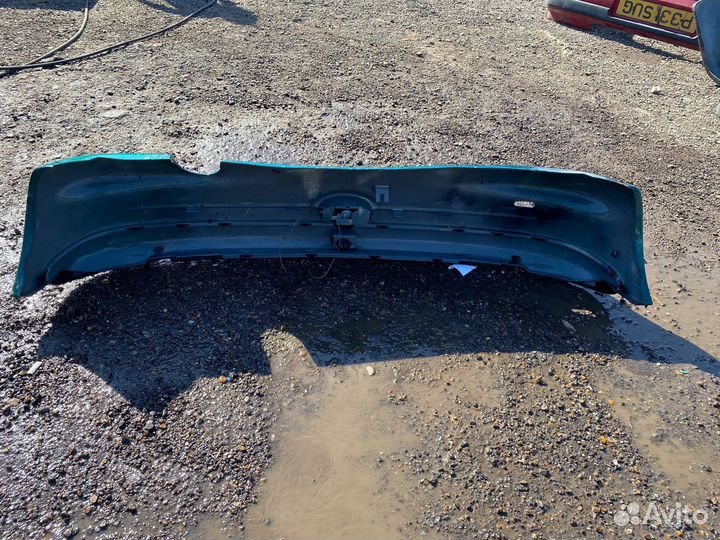 Бампер задний Peugeot 206 1999г. (хэтчбек)