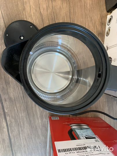 Чайник электрический стеклянный новый гарантия