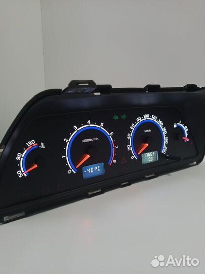 Шкала, щитка приборов ваз лада 2110,2112,2113,2114