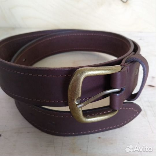 Кожаный ремень на заказ