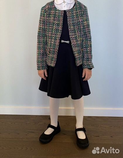 Жакет из букле для девочки