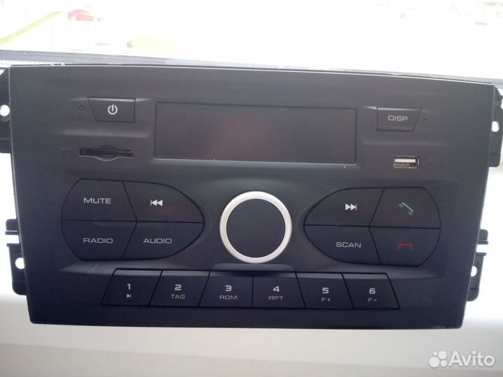 Штатная магнитола на datcun