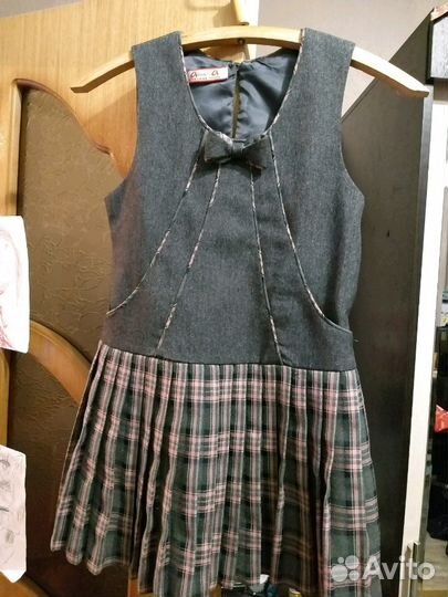 Сарафан школьный 122-152