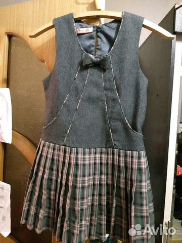 Сарафан школьный 122-152