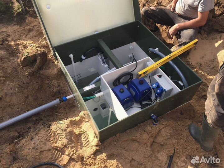 Септик для дома и дачи. Установка под ключ