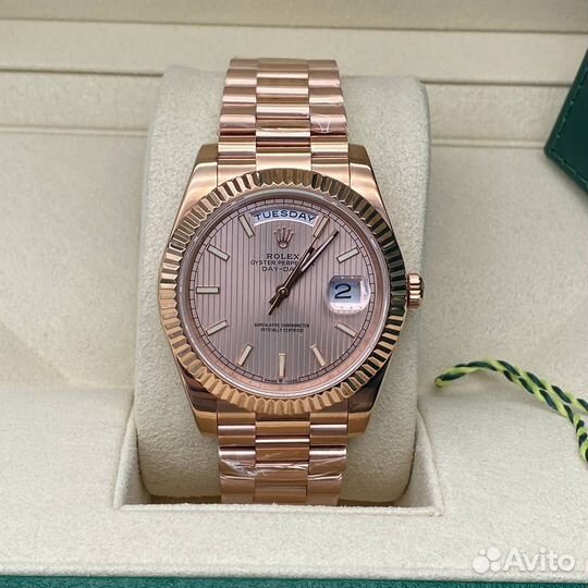 Часы Rolex Day Date rose