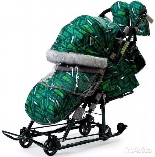 Санки-коляска ника детям 7-8 sк