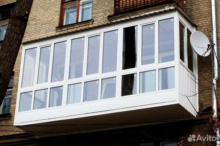 Застеклить балкон