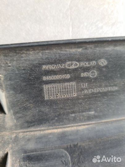 Молдинг двери передний левый LADA Largus K4M 2016