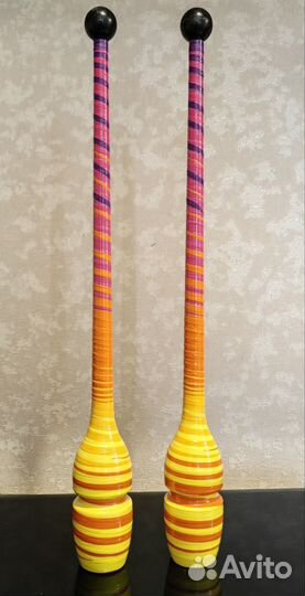 Обмотка предметов художественной гимнастики