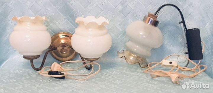 Люстра, бра, подвесы потолочные, ночник отл. сост