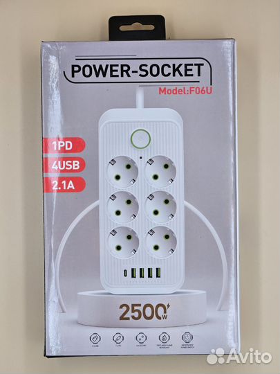 Сетевой фильтр с usb удлинитель