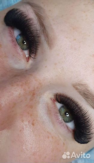 Наращивание ресниц на дому