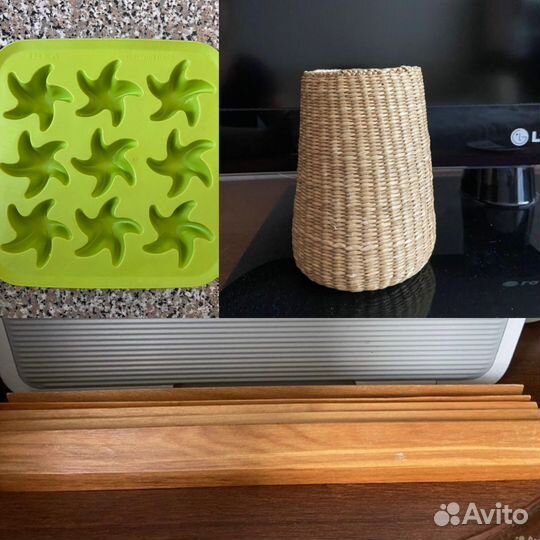 Ваза плетеная. Подставка д/фото Форма д/льда икеа