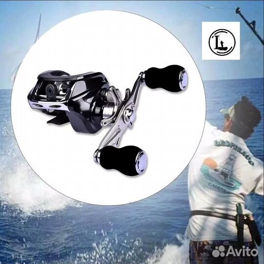 Катушка для троллинга kk 201