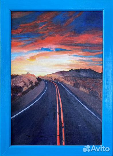 Современная картина Дорога