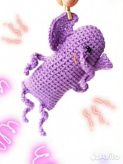 Брелок ключей подвеска на школьный рюкзак сумку