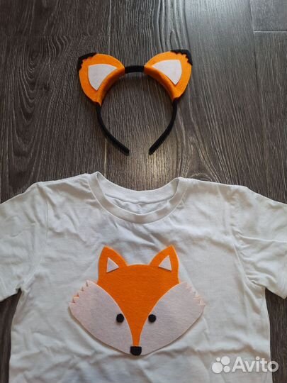 Костюм лисы 116 122. 128
