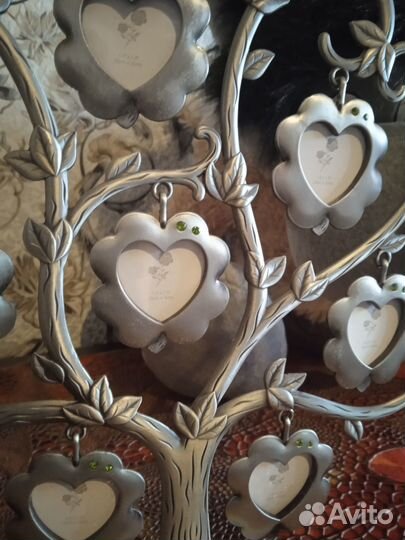 Рамка для фото в виде генеалогического древа